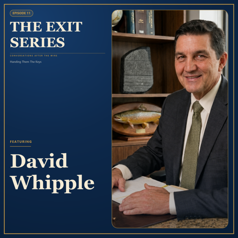 Ep. 11 Handing Them The Keys Featuring: David Whipple