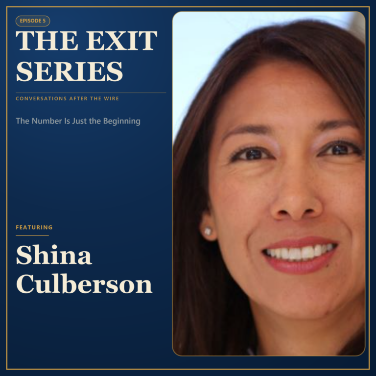 Ep. 5 The Number Is Just the Beginning Featuring: Shina Culberson.